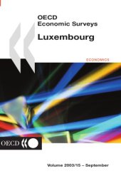 book OECD economic surveys : Luxemburg.