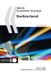 book OECD Economic Surveys - Switzerland Volume 2003 Supplement 2.