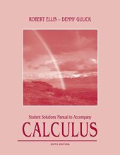 book Student Solutions Manual to Accompany Calculus