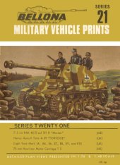 book Bellona Military Vehicle Prints