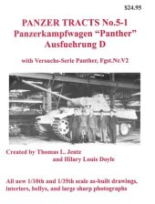 book Panzerkampfwagen «Panther» Ausfuehrung D with Versuchs-Serie Panther, Fgst.Nr.V2