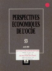 book Perspectives économiques de l’OCDE. 53.