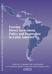 book Foreign direct investment policy and promotion in Latin America.