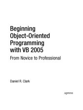 book Beginning Object-oriented Programming with VB 2005