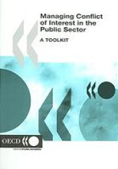 book Managing conflict of interest in the public sector : a toolkit.