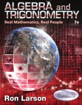 book Algebra and Trigonometry.  Real Mathematics