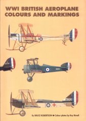 book WWI British Aeroplane Colours and Markings