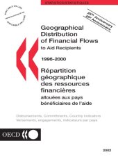 book Geographical Distribution of Financial Flows to Aid Recipients, 1996-2000 : 2002 Edition.