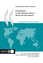 book Privatisation in Sub-Saharan Africa : where do we stand?