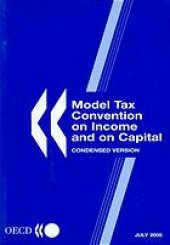 book Model tax convention on income and on capital