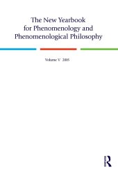 book The New Yearbook for Phenomenology and Phenomenological Philosophy, Volume 5