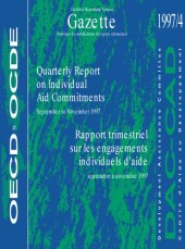 book Gazette - Creditor Reporting System: Quarterly Report on Individual Aid.