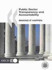 book Public sector transparency and accountability : making it happen