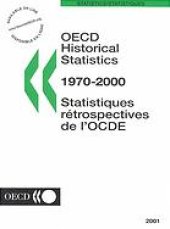 book OECD Historical Statistics, 1970-2000.