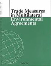 book Trade measures in multilateral environmental agreements