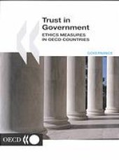 book Trust in government : Ethics measures in OECD countries : Governance.