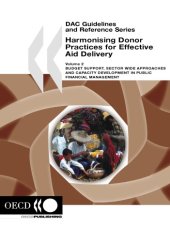 book Harmonising donor practices for effective aid delivery.