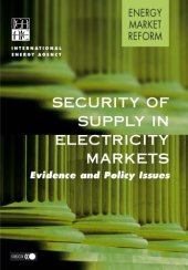 book Security of Supply in Electricity Markets : Evidence and Policy Issues.