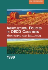 book Agricultural policies in OECD countries : 1999. Monitoring and evaluation.