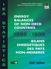 book Energy Balances of non-OECD Countries 2001