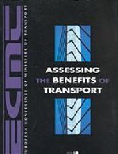 book Assessing the benefits of transport.