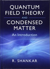 book Quantum Field Theory and Condensed Matter: An Introduction