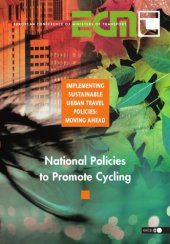 book Implementing Sustainable Urban Travel Policies : National Policies to Promote Cycling.