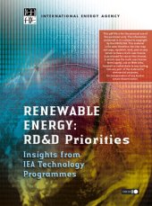 book Renewable Energy RD & D Priorities : Insights from IEA Technology Programme.