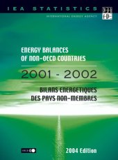 book Energy Balances of Non-OECD Countries 2001-2002-2004 Edition.