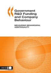 book Government R & D funding and company behaviour : measuring behavioural additionality