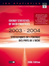 book Energy Statistics of OECD Countries : 2003/2004.