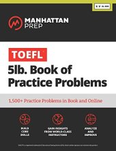 book 5 lb. Book of TOEFL Practice Problems: Book + Online Resources