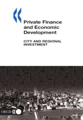 book Local Economic and Employment Development Private Finance and Economic Development : City and Regional Investment.