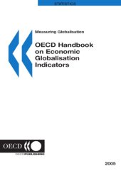 book Measuring globalisation : OECD handbook on economic globalisation indicators 2005.