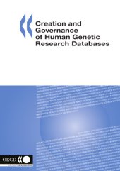 book Creation and governance of human genetic research databases.