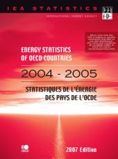 book Energy statistics of OECD countries = Statistiques de l’énergie des pays de l’OCDE