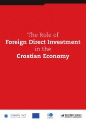 book The role of foreign direct investment in the Croatian economy