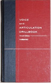 book Voice and Articulation Drillbook