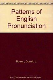 book Patterns of English Pronunciation