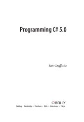 book Programming C# 5.0