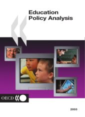 book Education policy analysis 2003