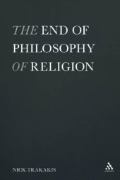 book The end of philosophy of religion