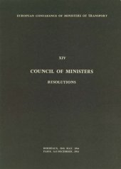 book Council of ministers resolutions. XIV