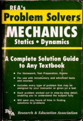 book The Mechanics Problem Solver - A Complete Solution Guide to Any Textbook