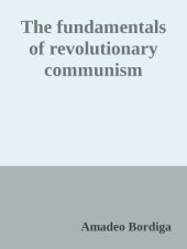 book The fundamentals of revolutionary communism