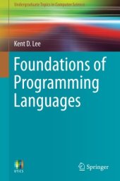 book Foundations of Programming Languages