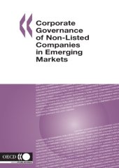 book Corporate Governance of Non-Listed Companies in Emerging Markets