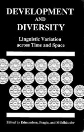 book Development and Diversity: Language Variation Across Time and Space