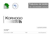 book Écoloc - Gérer l’économie localement en Afrique - Evaluation et prospective / Etudes L’économie locale de Korhogo et de sa zone d’influence - Profil.