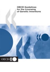 book OECD Guidelines for the Licensing of Genetic Inventions